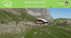 Desktop Screenshot of geltenhuette.ch